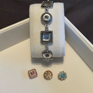 Magnolia and Vine Bracelet